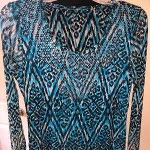 Polyester long sleeves blouse